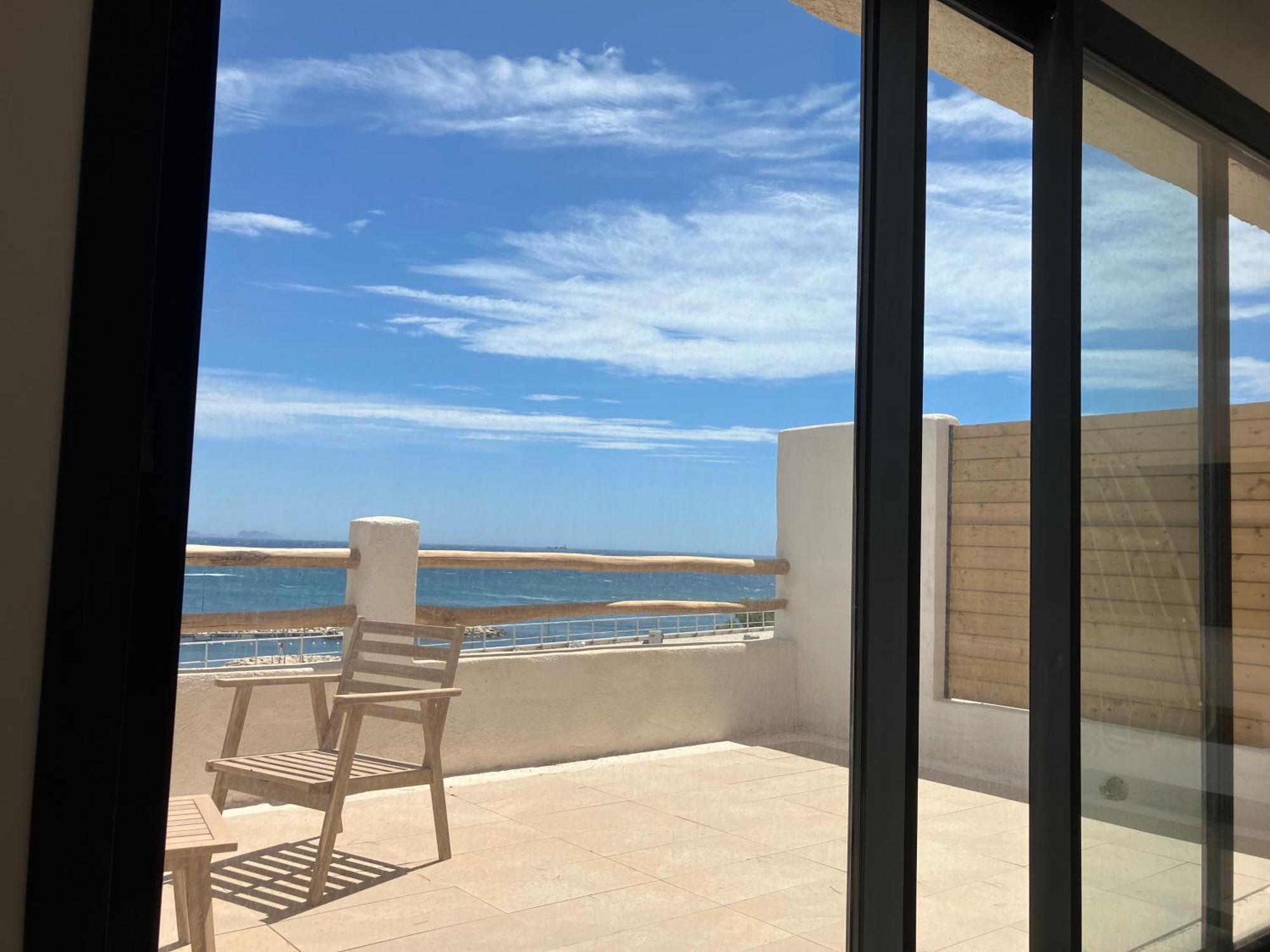 Apartamento T2 Vue Sur Le Port Jacuzzi Terrasse Et Parking Carry-le-Rouet Exterior foto