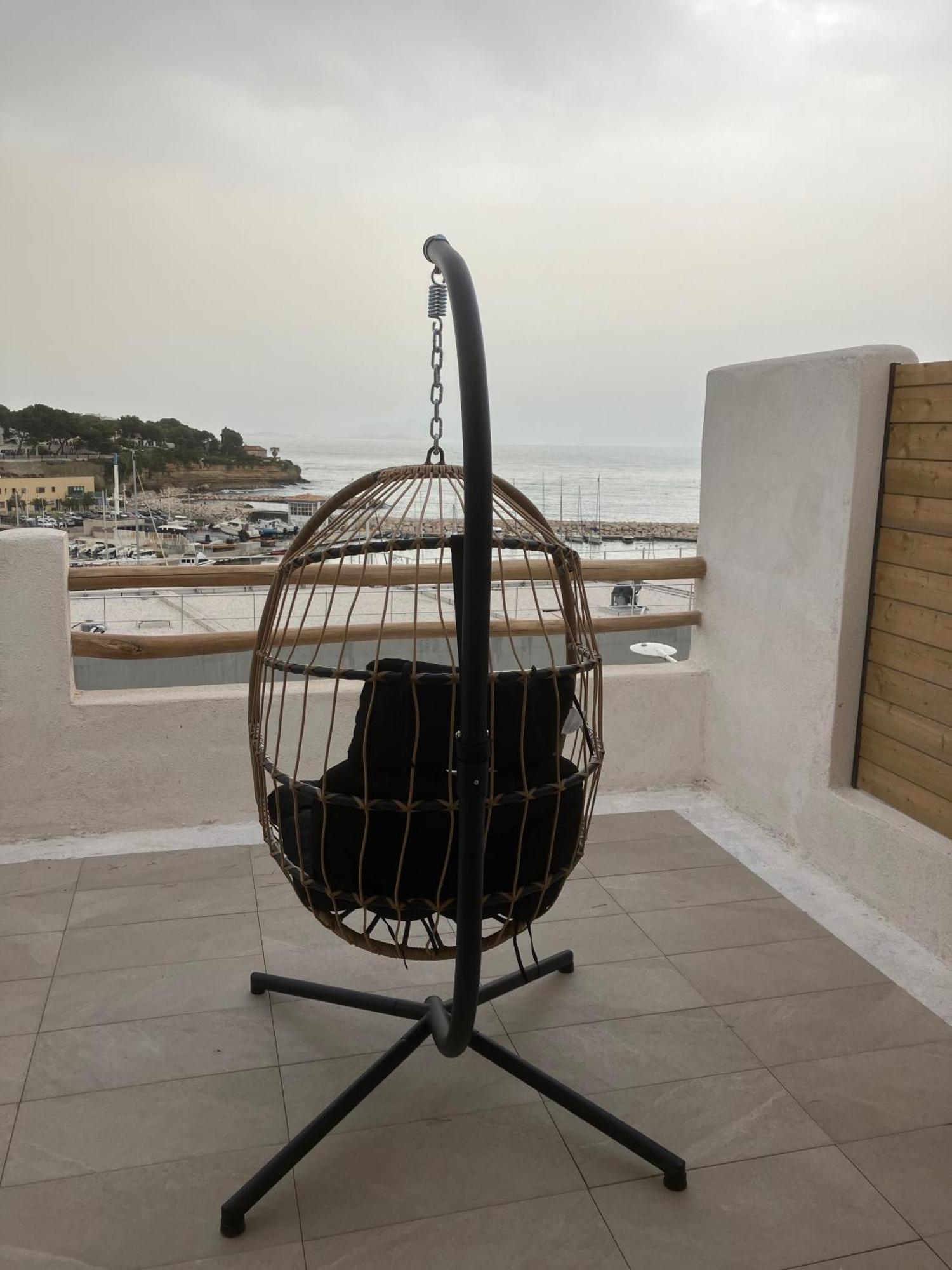 Apartamento T2 Vue Sur Le Port Jacuzzi Terrasse Et Parking Carry-le-Rouet Exterior foto