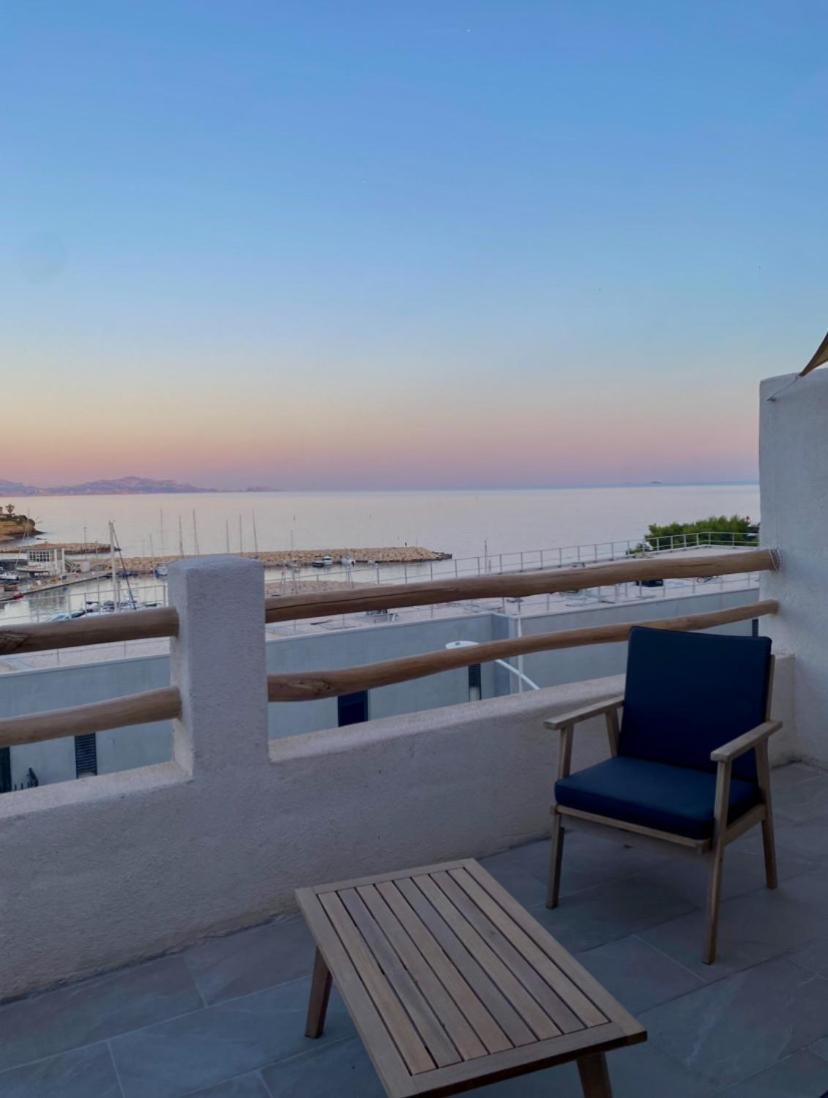 Apartamento T2 Vue Sur Le Port Jacuzzi Terrasse Et Parking Carry-le-Rouet Exterior foto