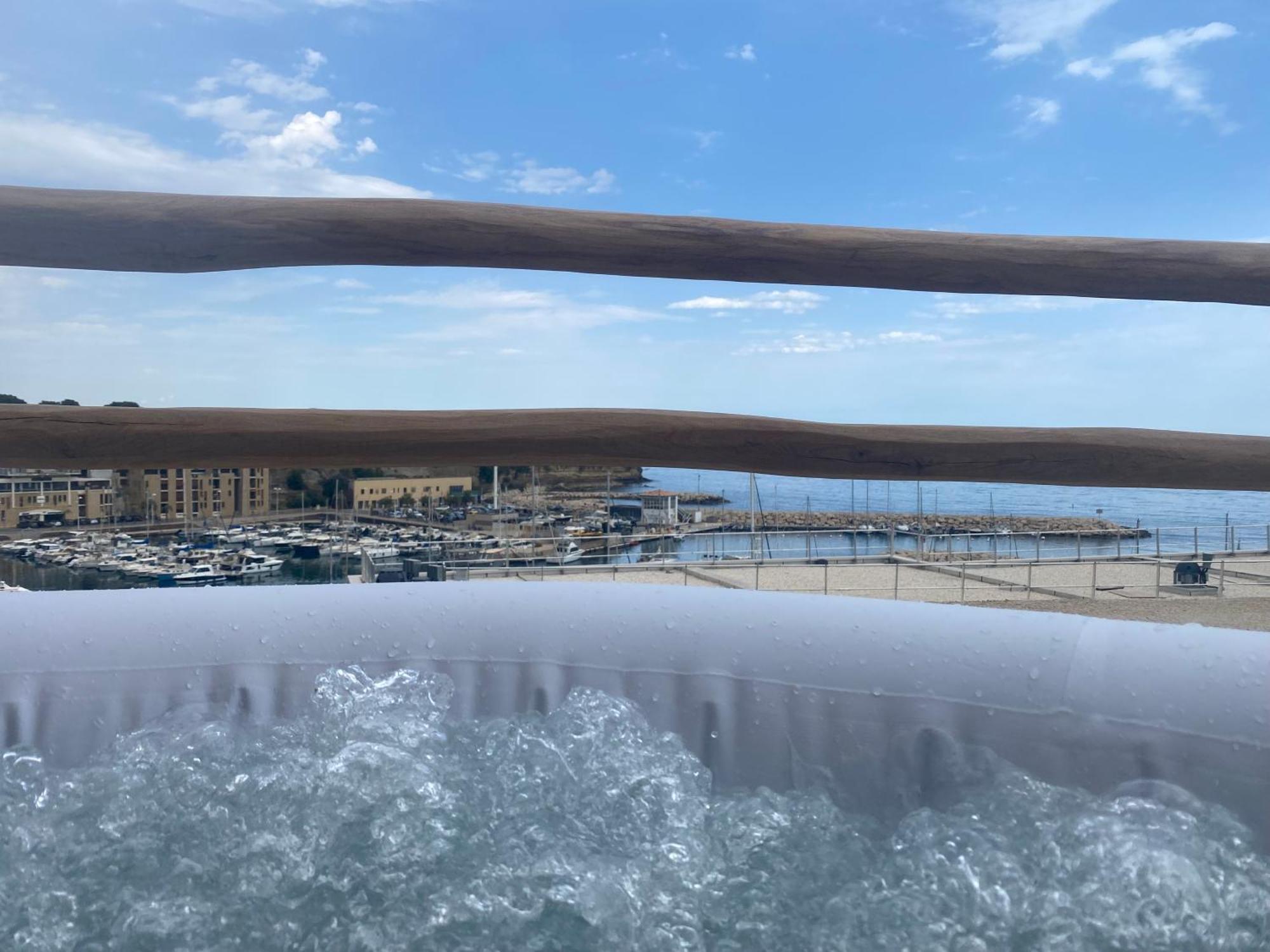 Apartamento T2 Vue Sur Le Port Jacuzzi Terrasse Et Parking Carry-le-Rouet Exterior foto